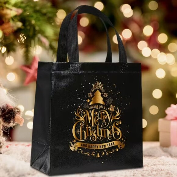 Coated NWT Christmas Totes W/GIFTS Nov 30th! - Picture 2 of 4